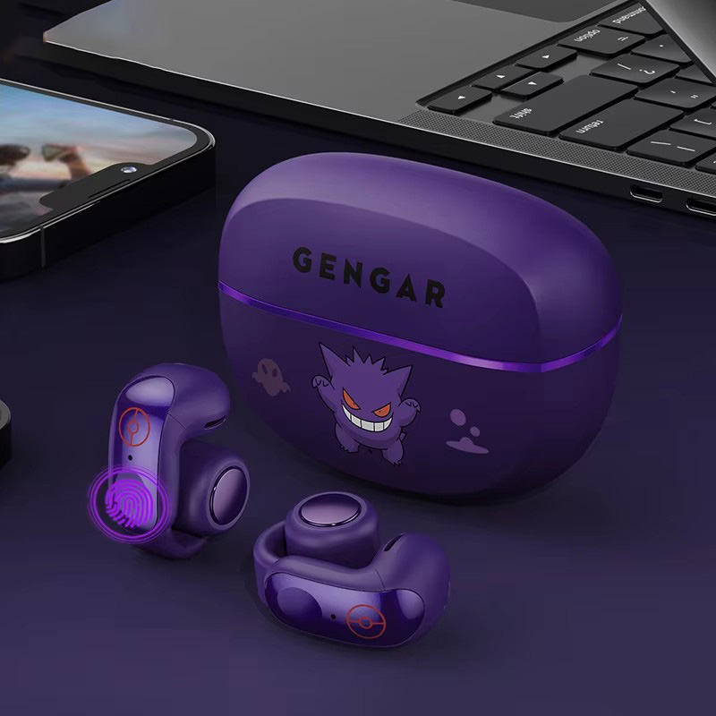 Gaming Accessories Girly - 2025 New Gengar Anime Clip-On Wireless