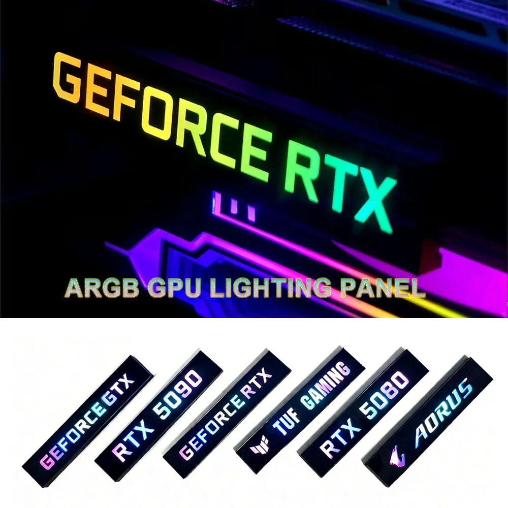 Gaming Accessories Lights - Video Card Lighting Panel For RTX