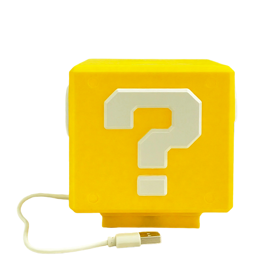 Gaming Accessories Lights - 2026Question Block Lamp with Sound Effects