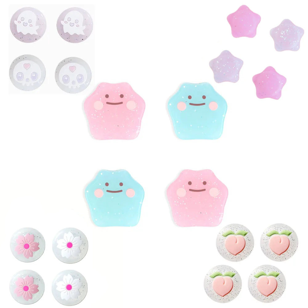 Gaming Accessories Girly - Silicone Rubber Thumb Stick Grip Cap