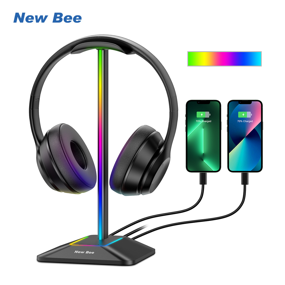 New Bee Z8 RGB Headphones Stan - Gaming Equipment Accessories 评论和价格