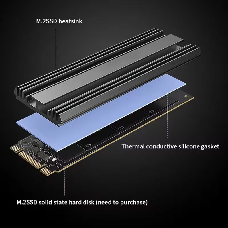 M.2 SSD Heatsink M2 NVME 2280  - M2 Heatsink Cooler 评论和价格
