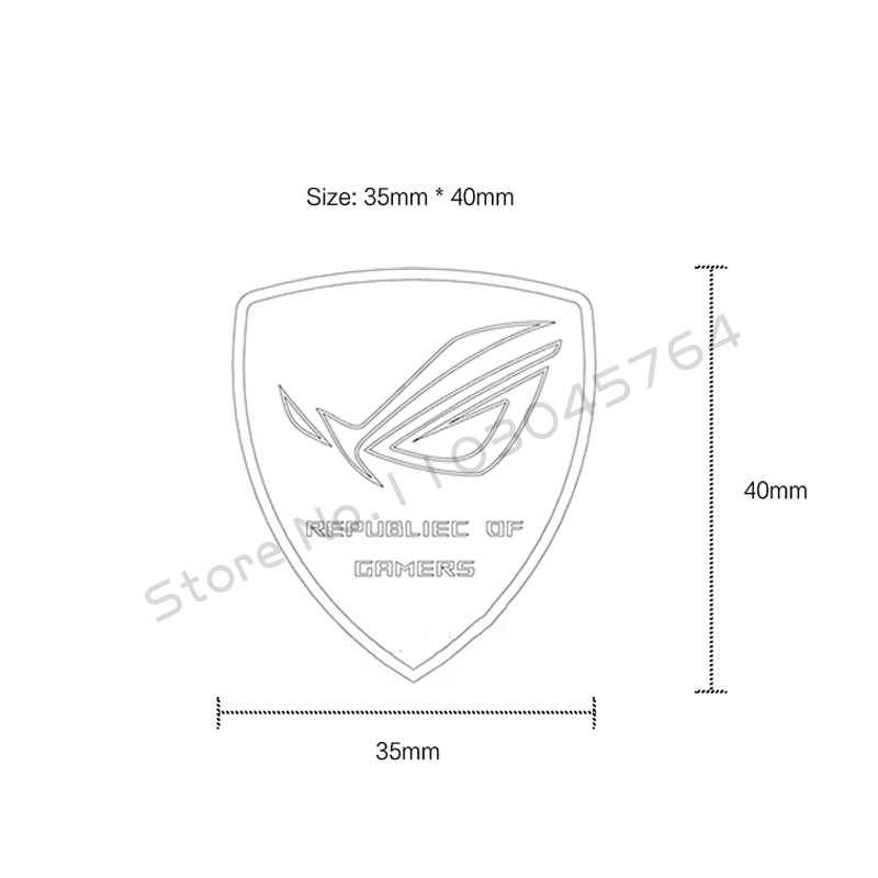 Computer Case Aluminum Sticker - Gaming Accessories White 评论和价格