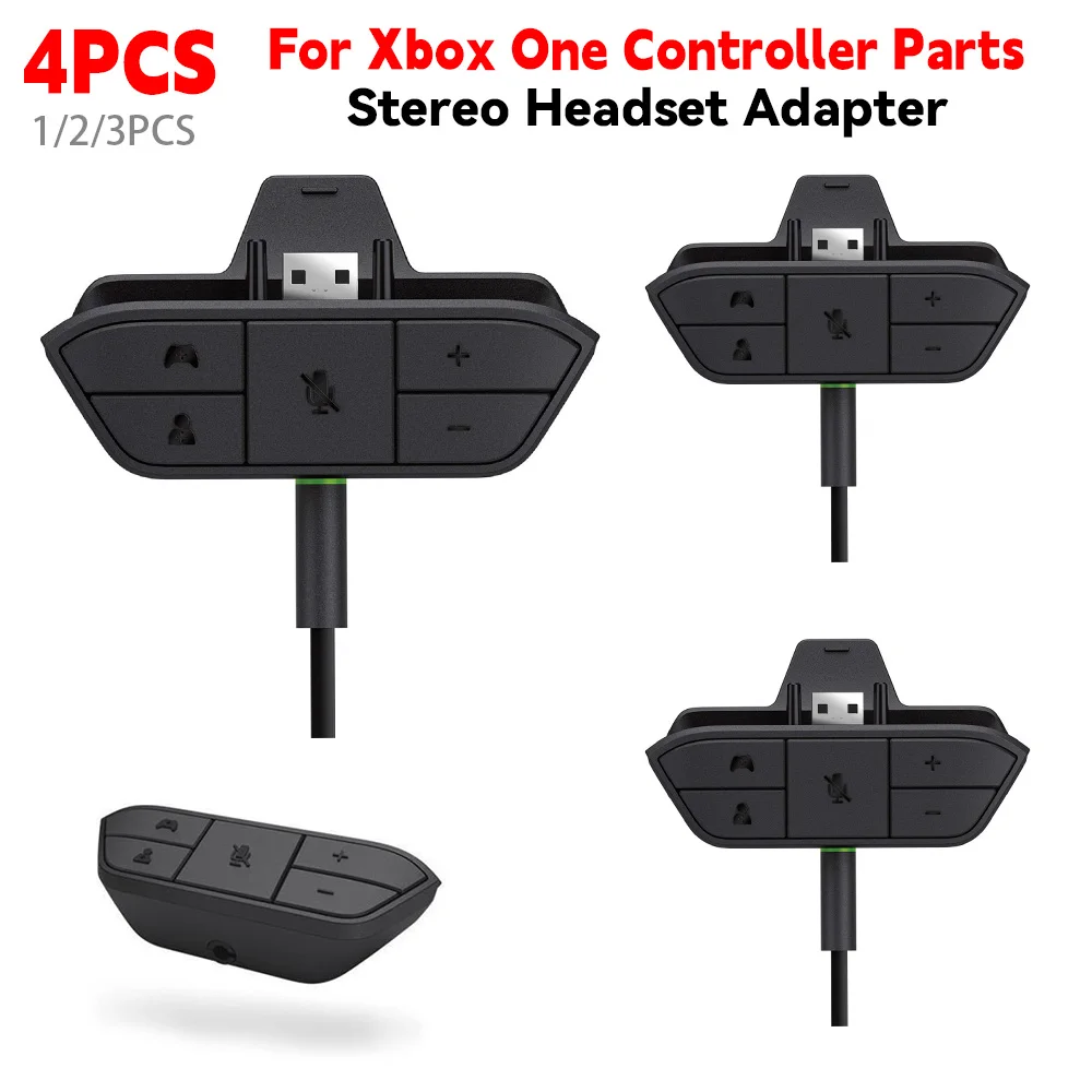 Stereo Headset Adapter for Xbo - Gaming Controllers Xbox Accessories 评论和价格