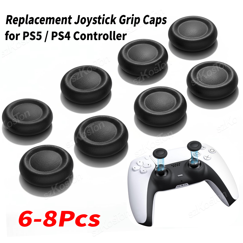 6-8Pcs Replacement Joystick Ca - Controller Grip Cover 评论和价格