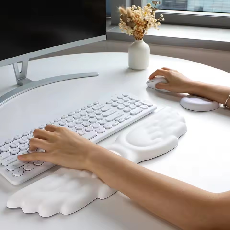 Keyboard Mouse Wrist Rest Ange - Gaming Accessories Girly 评论和价格