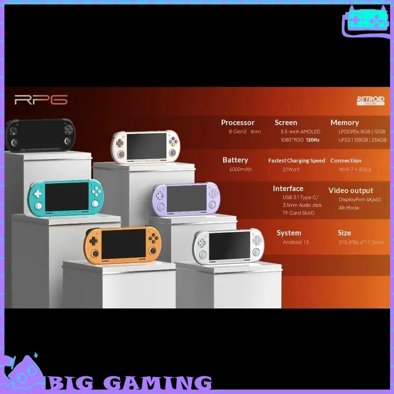 For Retroid Pocket G2 Gaming H - Gaming Controllers Xbox Accessories 评论和价格