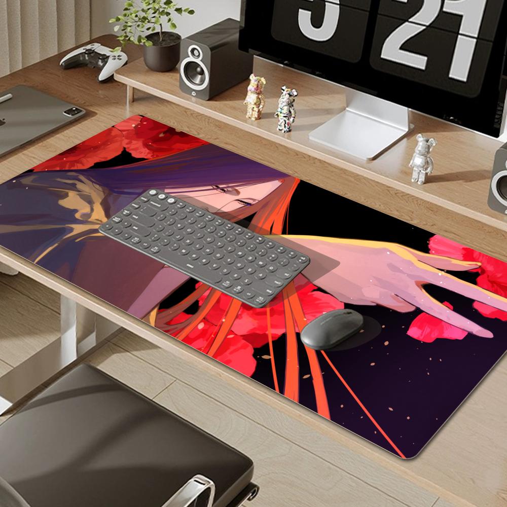 Large Mouse Pad black white An - Gaming Accessories White 评论和价格