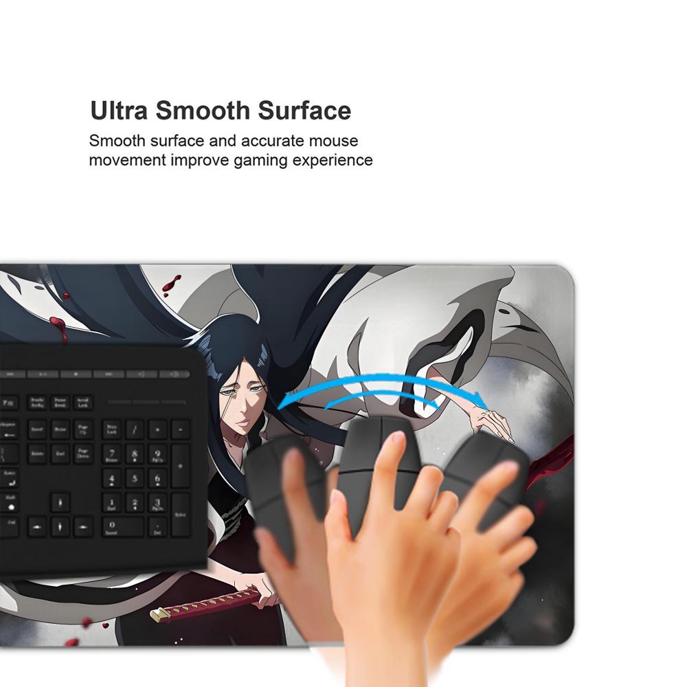 Large Mouse Pad black white An - Gaming Accessories White 评论和价格