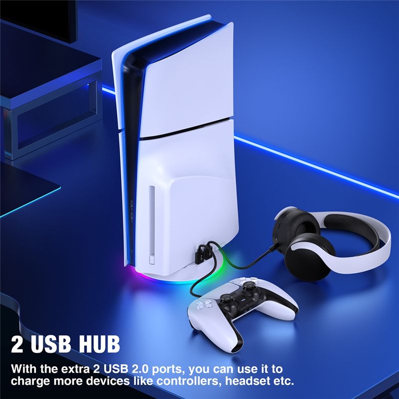 AED7-Vertical Stand With RGB L - Gaming Accessories Lights 评论和价格