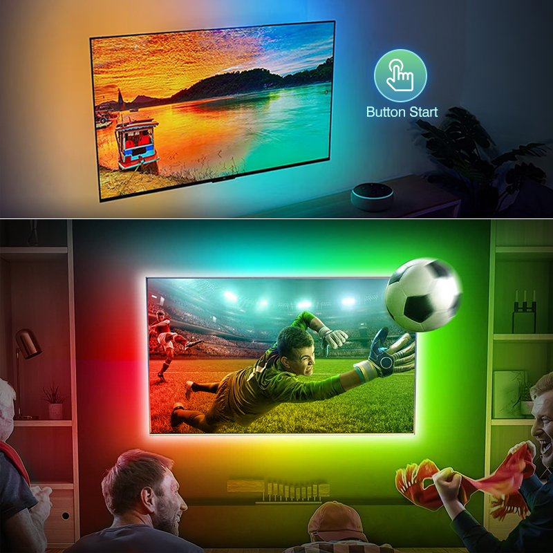2026 New Ambient TV LED Backli - Gaming Accessories Lights 评论和价格