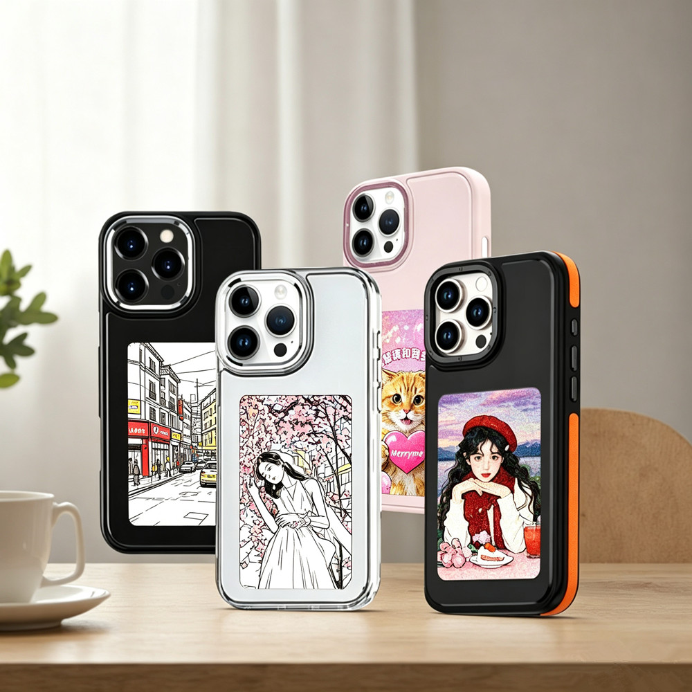 DIY E-Ink Screen Phone Case NF - Gaming Equipment Accessories 评论和价格