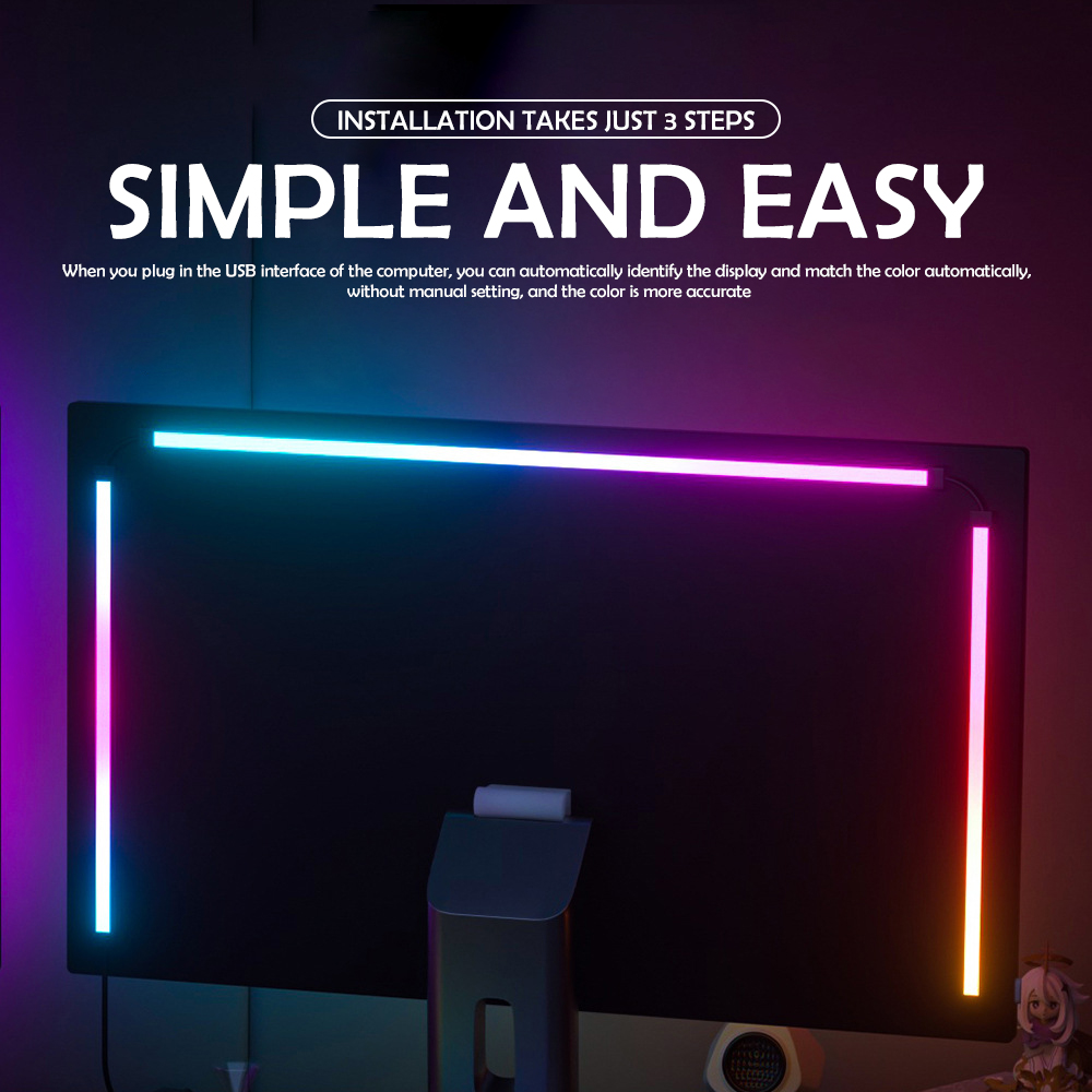 RGB Gaming Lights Strip Monito - Gaming Accessories Lights 评论和价格