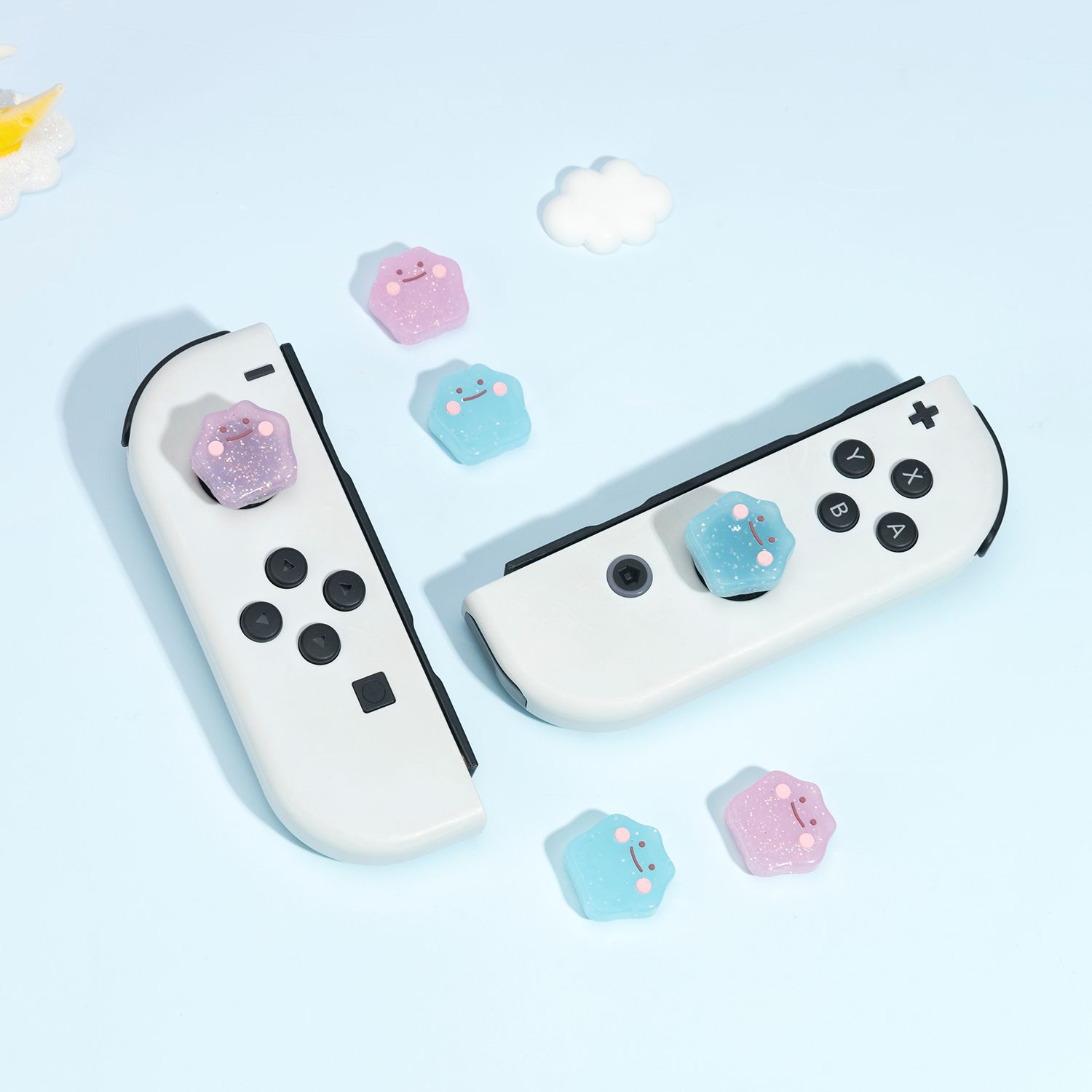 Silicone Rubber Thumb Stick Gr - Gaming Accessories Girly 评论和价格