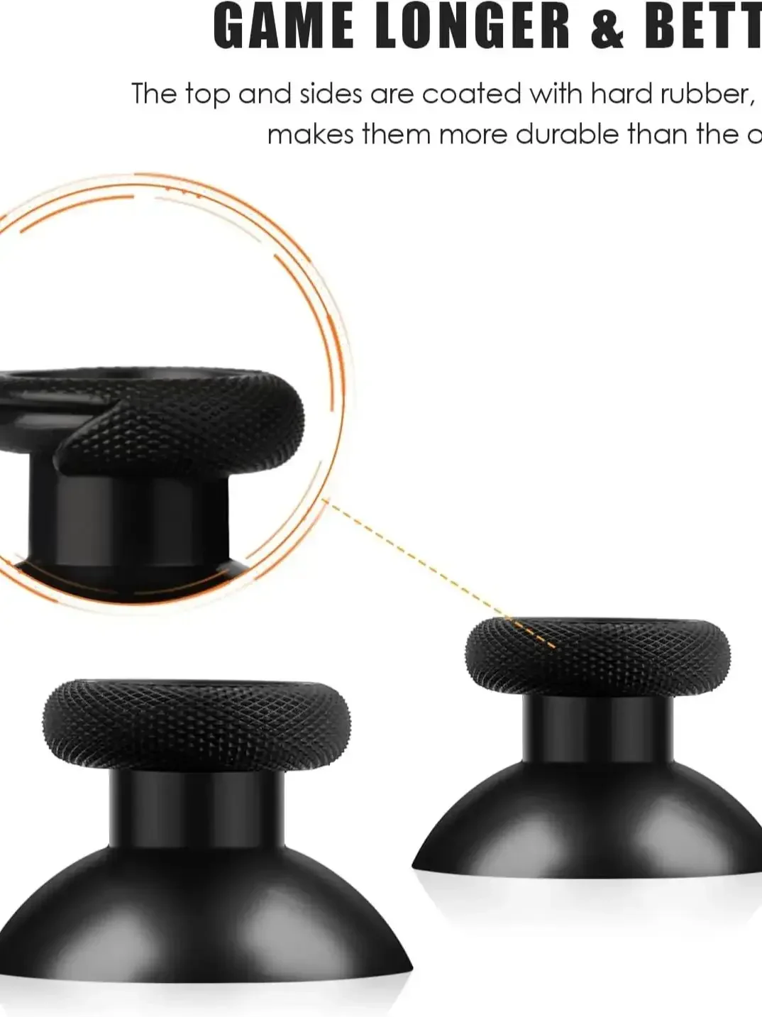 50-100Pcs Replacement Mushroom - Controller Grip Cover 评论和价格