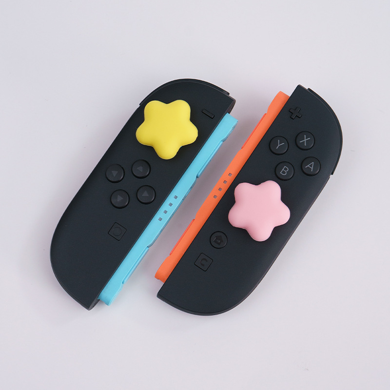 Star-Shaped Silicone Thumb Gri - Gaming Accessories Girly 评论和价格