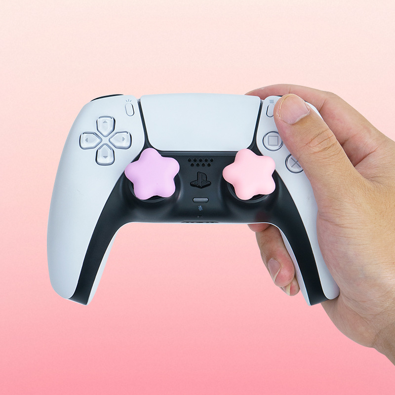 Star-Shaped Silicone Thumb Gri - Gaming Accessories Girly 评论和价格