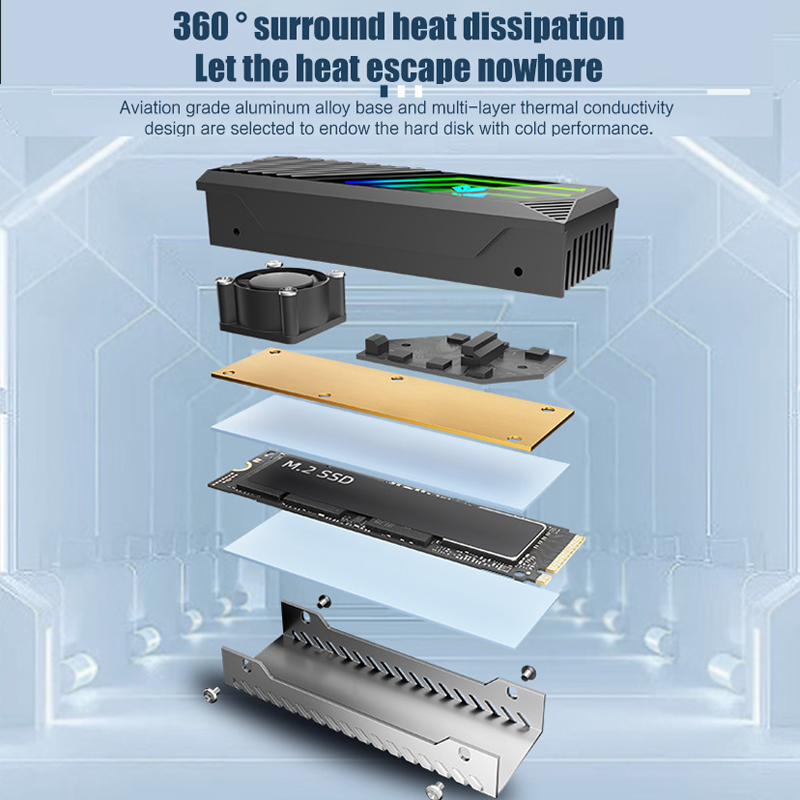 M2 Heat-sink NVMe SSD 2280 Coo - M2 Heatsink Cooler 评论和价格