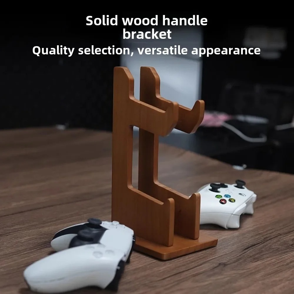 Bracket Walnut Solid Wood/Alum - Gaming Accessories Rack 评论和价格