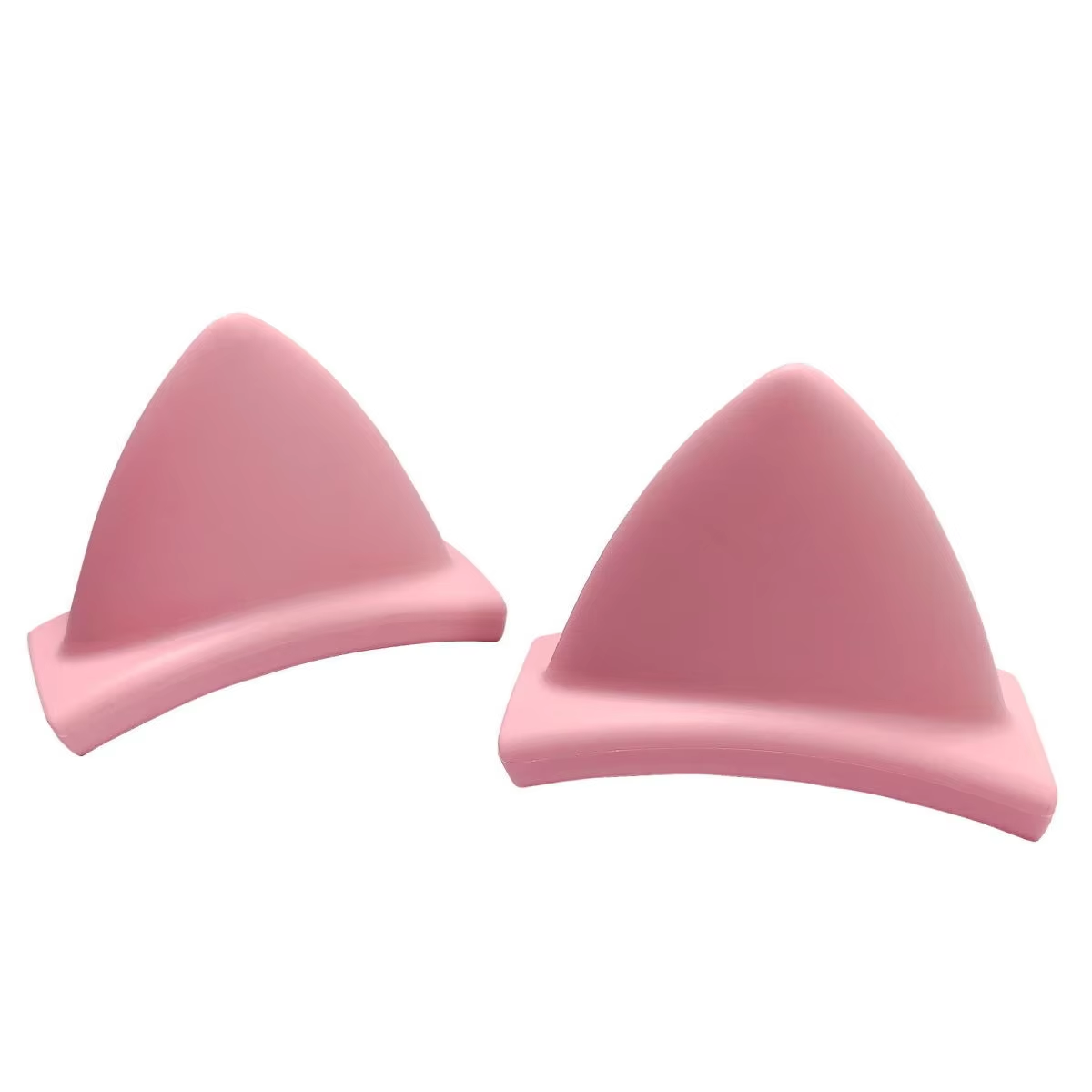 Pink Silicone Cat Ears Pendant - Gaming Accessories Girls 评论和价格