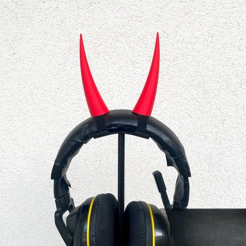 Red Devil Fiend Horns Headset  - Gaming Accessories Girls 评论和价格