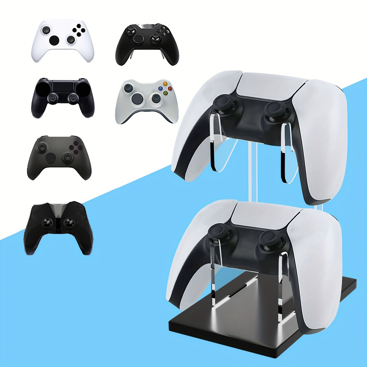 Game controller double-layer u - Gaming Accessories White 评论和价格