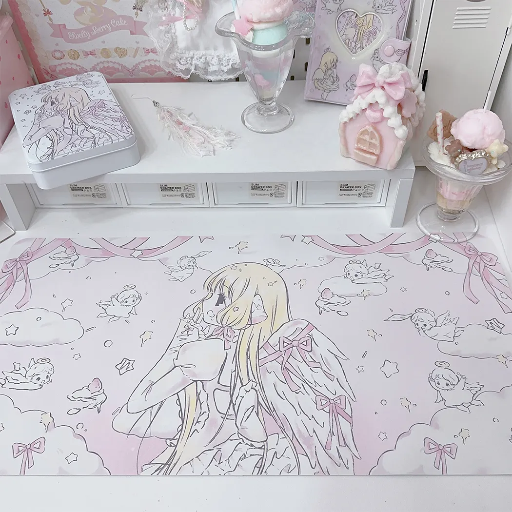 Original cartoon desk mat | Cu - Gaming Accessories Girly 评论和价格