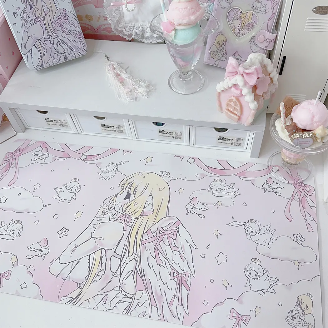 Original cartoon desk mat | Cu - Gaming Accessories Girly 评论和价格