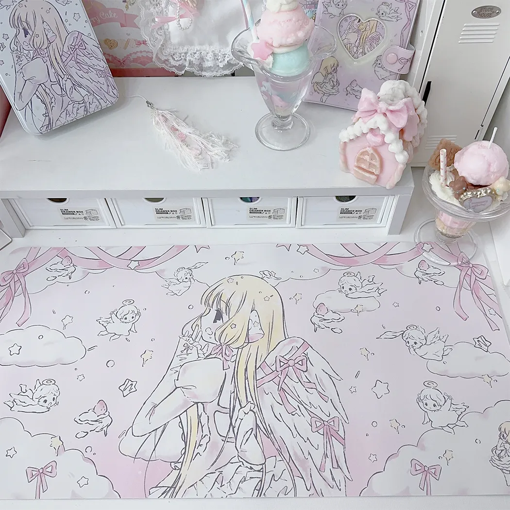 Original cartoon desk mat | Cu - Gaming Accessories Girly 评论和价格