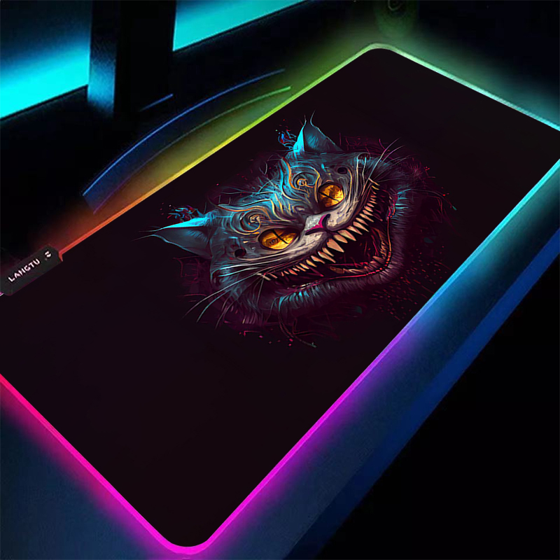 Large Mouse Pad RGB A-Alices i - Gaming Accessories White 评论和价格